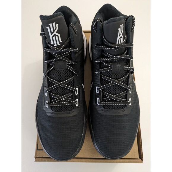 Nike Men\'s Kyrie Flytrap IV Basketball Shoe, Black/White, 10.5 - VERY GOOD! main image 9